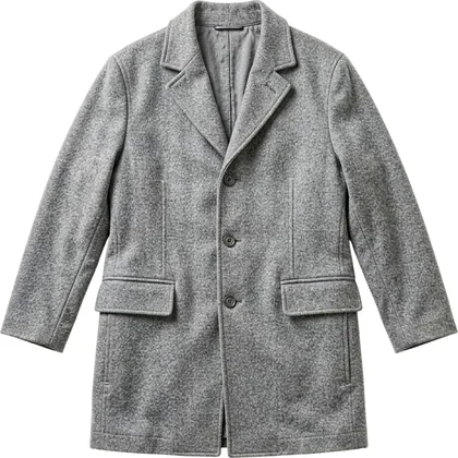 grey overcoat